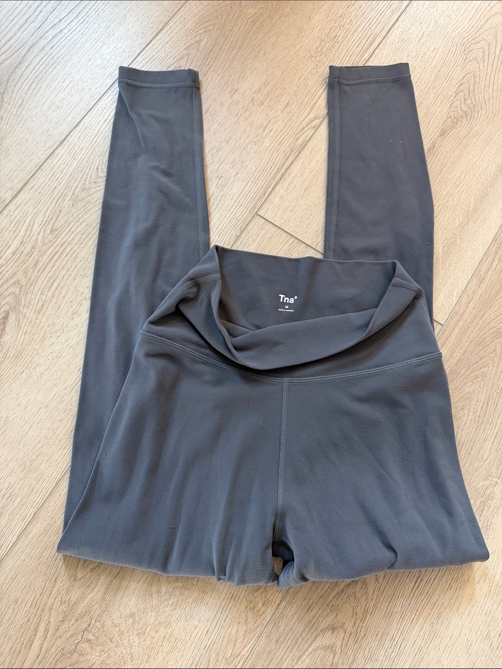 TNA Charcoal High-Rise Yoga Leggings